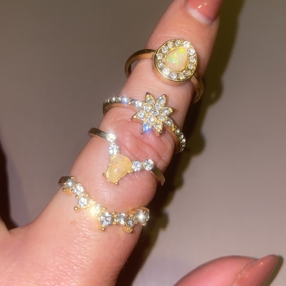 Bohemian Ring Bundle! - Picture 3 of 4